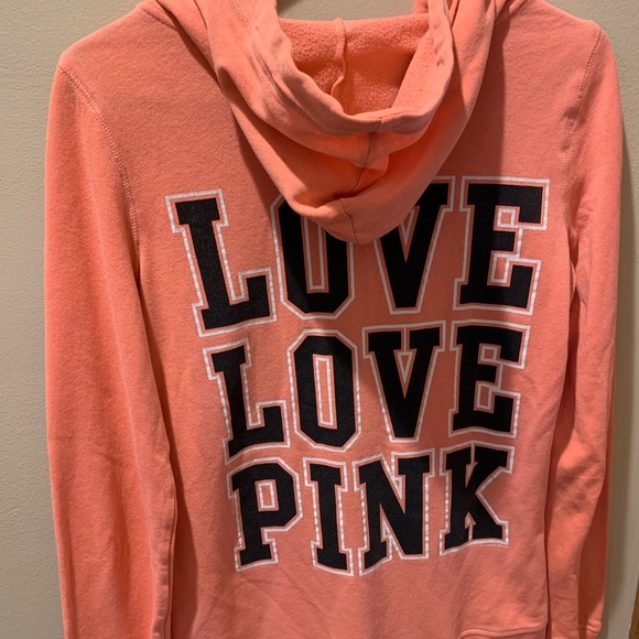 Pink Victoria Secret hoodie - Picture 3 of 4